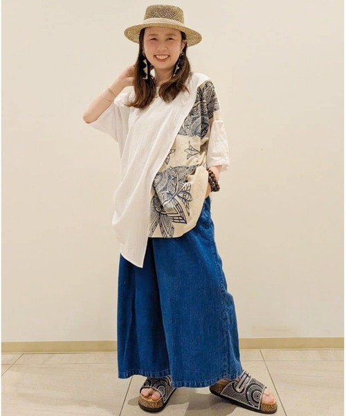 チャイハネ（チャイハネ）の「【チャイハネ】コトリラズMEN'Sパンツ（その他パンツ・メンズ・ブラック/ネイビー・FREE）」の5枚目の写真