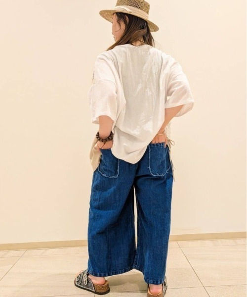 チャイハネ（チャイハネ）の「【チャイハネ】コトリラズMEN'Sパンツ（その他パンツ・メンズ・ブラック/ネイビー・FREE）」の6枚目の写真