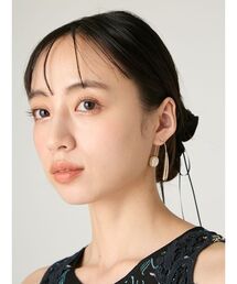 FRAY I.D | パールフープピアス(ピアス（両耳用）)