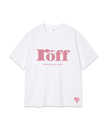 ROEFF TYPE PLAY DOT OVER FIT T-SHIRT White(Candy)