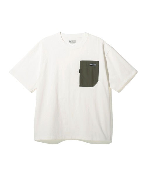 GRIP SWANY(グリップスワニー)の「【GSMCT-123】 GEAR POCKET TEE(Tシャツ/カットソー・メンズ・ホワイト/ブラック・XL/L)」の13枚目の写真