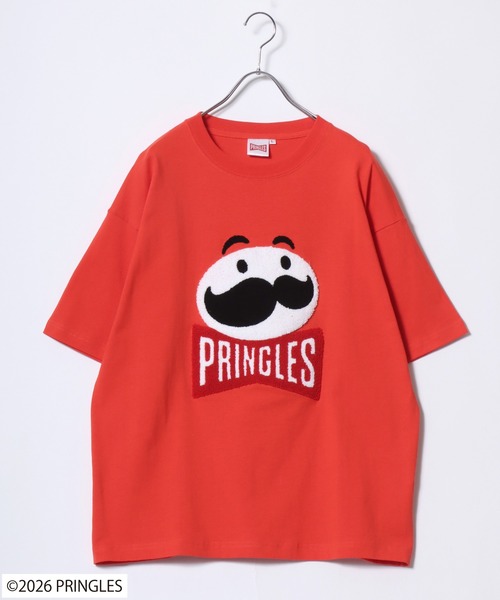 MARUKAWA(マルカワ)の「2026SS PRINGLES/プリングルズ オーバーサイズ フロントサガラ刺繍 バックプリント Tシャツレディース メンズ(Tシャツ/カットソー・レディース・ホワイト系その他/グリーン/グレー系その他/レッド/ホワイト/イエロー/チャコール・M/L)」の16枚目の写真