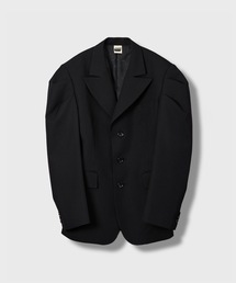 WOOL TWILL SHAPED PUFF JACKET ウールツイルシェイプドパフジャケット