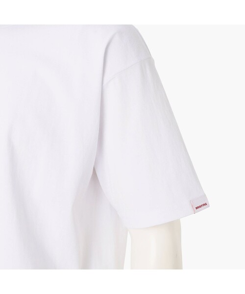 BRIEFING(ブリーフィング)の「BRIEFING×GOAT S/S 2PACK TEE(Tシャツ/カットソー・メンズ・ブラウン/ホワイト/ブラック・L/M/S/XL)」の8枚目の写真