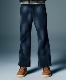 Distorted Sweat Wide Pants / ディストーテッドスウェットワイドパンツ