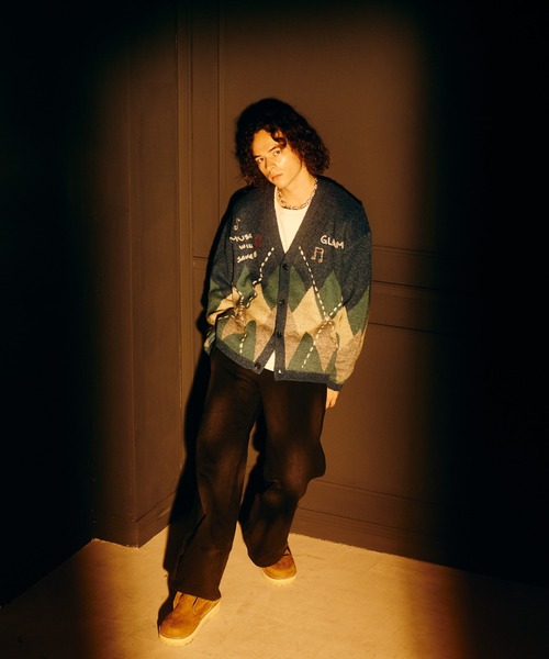glamb(グラム)の「Distorted Sweat Wide Pants / ディストーテッドスウェットワイドパンツ(その他パンツ・メンズ・ブラック/カーキ・S/M/L)」の19枚目の写真