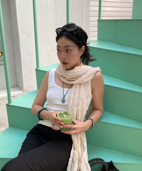 CHAAKAN（チャカン靴）の「キノアイレットミュールスリッパ MLLTR1i120（サンダル・レディース・ホワイト/ブラック/シルバー・23.5cm/24cm/24.5cm/25cm/22.5cm/23cm）」の10枚目の写真