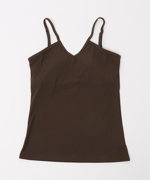 TAARA clothing(タアラクロージング)の「<TAARA>スウィム キャミ(水着・レディース・ブラウン系/ブラック・FREE)」の2枚目の写真