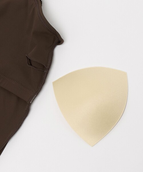 TAARA clothing(タアラクロージング)の「<TAARA>スウィム キャミ(水着・レディース・ブラウン系/ブラック・FREE)」の7枚目の写真