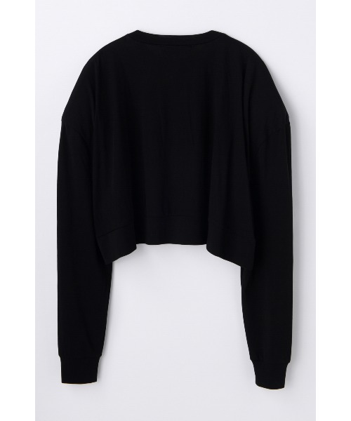 ENFOLD(エンフォルド)の「CUT-AND-SEW CARDIGAN(カーディガン/ボレロ・レディース・ブラック/ライトベージュ・38)」の11枚目の写真