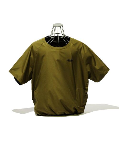 THE GOODLAND MARKET（ザグッドランドマーケット）の「KEIMEN×RICO Air Fan　Air fan T-shirts（Tシャツ/カットソー・メンズ・カーキ/ライトベージュ・LARGE/X-LARGE）」の19枚目の写真