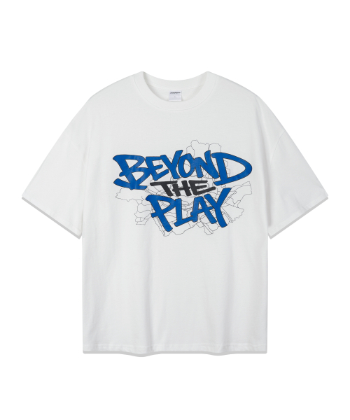 URBAN PLAYERS(アーバンプレイヤーズ)の「エスエイプリント半袖Tシャツ (2COLOR)(Tシャツ/カットソー・レディース・ブラック/ホワイト・MEDIUM/LARGE/X-LARGE)」の9枚目の写真