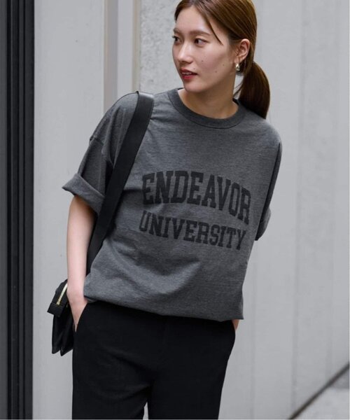FRAMeWORK(フレームワーク)の「≪一部店舗+WEB限定 / 追加≫オーバーTEE 3(Tシャツ/カットソー・レディース・ホワイト/チャコールグレー/ブルー系その他/ライトグレー・FREE)」の17枚目の写真