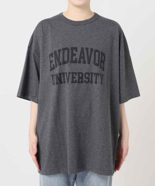 FRAMeWORK(フレームワーク)の「≪一部店舗+WEB限定 / 追加≫オーバーTEE 3(Tシャツ/カットソー・レディース・ホワイト/チャコールグレー/ブルー系その他/ライトグレー・FREE)」の7枚目の写真
