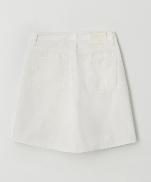BUTTON UP(ボタンアップ)の「ツーピンタックハーフコットンパンツ(アイボリー)(その他パンツ・レディース・その他・LARGE/MEDIUM/SMALL)」の3枚目の写真