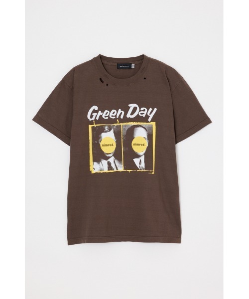 GOOD ROCK SPEED(グッドロックスピード)の「Green Day CRUSH Tシャツ(Tシャツ/カットソー・レディース・ブラウン・FREE)」の1枚目の写真