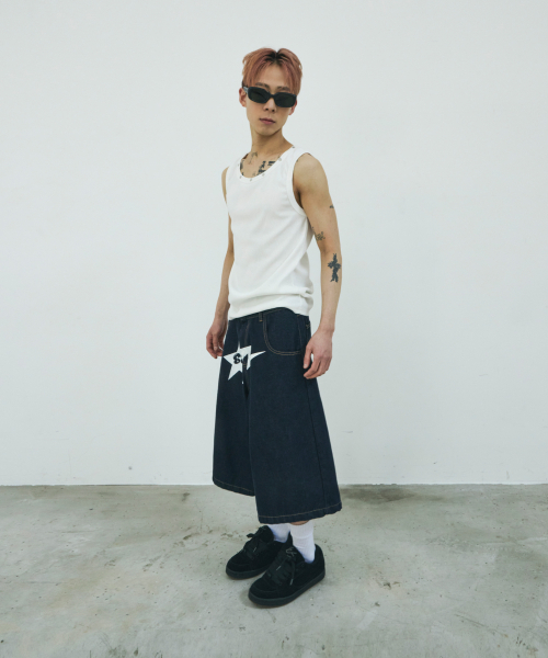 SCALLYWAG（スカリーワグ）の「ネックラインスタッズスリーブレス[ホワイト]（Tシャツ/カットソー・レディース・その他・MEDIUM/LARGE）」の5枚目の写真