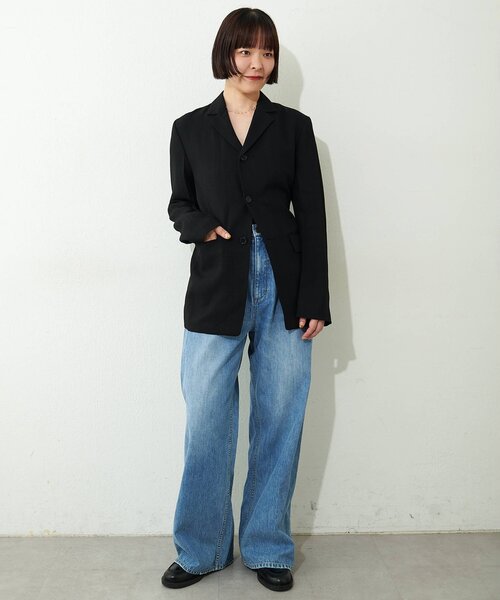 Whim Gazette(ウィムガゼット)の「【GEMINI】5ポケットデニムパンツ2(デニムパンツ・レディース・ブルー・36/38)」の7枚目の写真