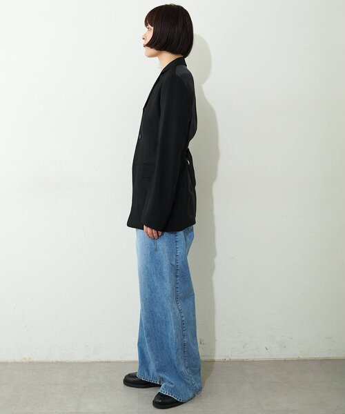 Whim Gazette(ウィムガゼット)の「【GEMINI】5ポケットデニムパンツ2(デニムパンツ・レディース・ブルー・36/38)」の4枚目の写真
