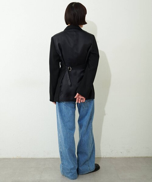 Whim Gazette(ウィムガゼット)の「【GEMINI】5ポケットデニムパンツ2(デニムパンツ・レディース・ブルー・36/38)」の5枚目の写真