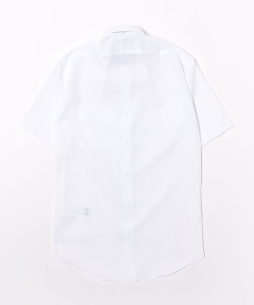 TAKA-Q（タカキュー）の「ワイシャツ メンズ ノンアイロン 綿混 ボタンダウン 半袖 ビジネス ドレス NEWスタンダードフィット（ビジネスシャツ・メンズ・ホワイト・3L/MEDIUM/LARGE/X-LARGE/S）」の3枚目の写真