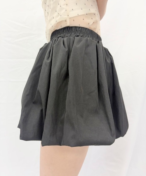 Alite cloth(アリーテクロス)の「バルーンスカパン(スカート・レディース・ブルー/ホワイト/ピンク/ブラック/ベージュ・FREE)」の10枚目の写真