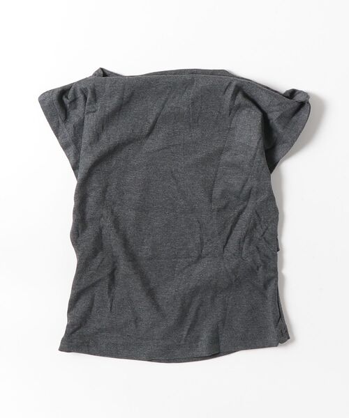 FUNdaysion(ファンデイション)の「ラインストーンスターオフショルトップス(Tシャツ/カットソー・レディース・ダークグレー・M)」の18枚目の写真
