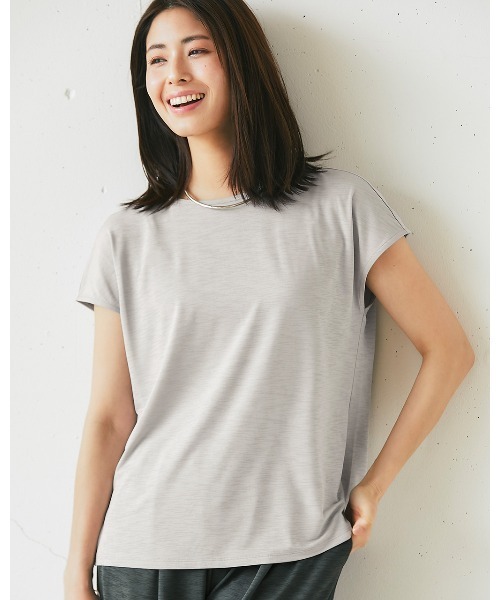 DoCLASSE( ドゥクラッセ)の「UVスラブ・JETセッターズ/2点セット(Tシャツ/カットソー・レディース・その他/ブルー/グレー系その他/ブラック/ネイビー/ライトグレー/グレー・L/S/M/LL/3L)」の8枚目の写真