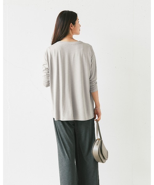 DoCLASSE( ドゥクラッセ)の「UVスラブ・JETセッターズ/2点セット(Tシャツ/カットソー・レディース・その他/ブルー/グレー系その他/ブラック/ネイビー/ライトグレー/グレー・L/S/M/LL/3L)」の9枚目の写真