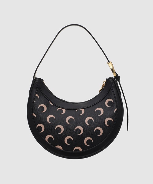 MARINE SERRE(マリーン・セル)の「MOON CANVAS ECLIPS MINI SHOULDER BAG(ショルダーバッグ・レディース・ブラック・ONE SIZE)」の6枚目の写真
