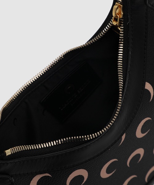 MARINE SERRE(マリーン・セル)の「MOON CANVAS ECLIPS MINI SHOULDER BAG(ショルダーバッグ・レディース・ブラック・ONE SIZE)」の2枚目の写真