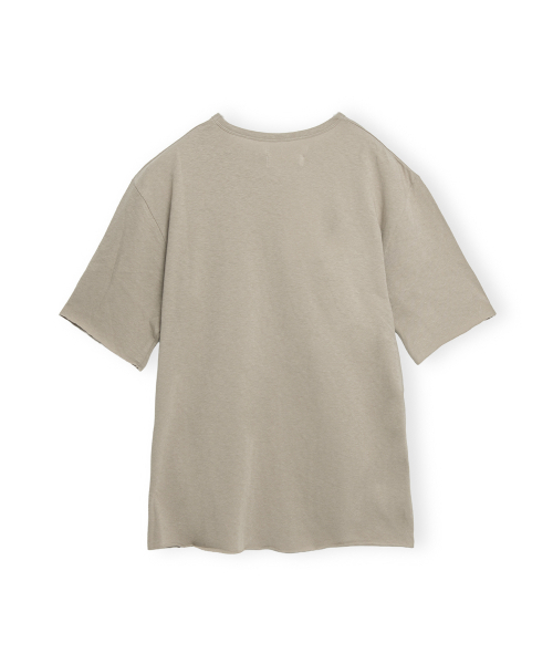 BROWNYARD(ブラウンヤード)の「カットオフハーフスリーブ、ベージュ(Tシャツ/カットソー・メンズ・その他・5/4/3/6)」の2枚目の写真