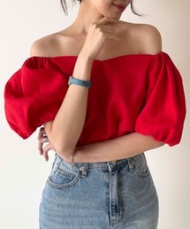 スリーブ オフショルダー パフ」に該当するレディースファッション通販