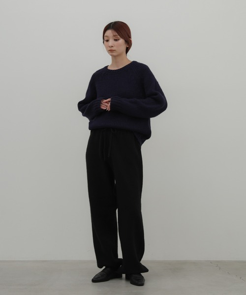 select MOCA(セレクトモカ)の「【ZOZO限定先行販売】ニットパンツ(その他パンツ・レディース・ライトグレー/チャコールグレー/アイボリー/ブラック・LARGE/MEDIUM)」の8枚目の写真