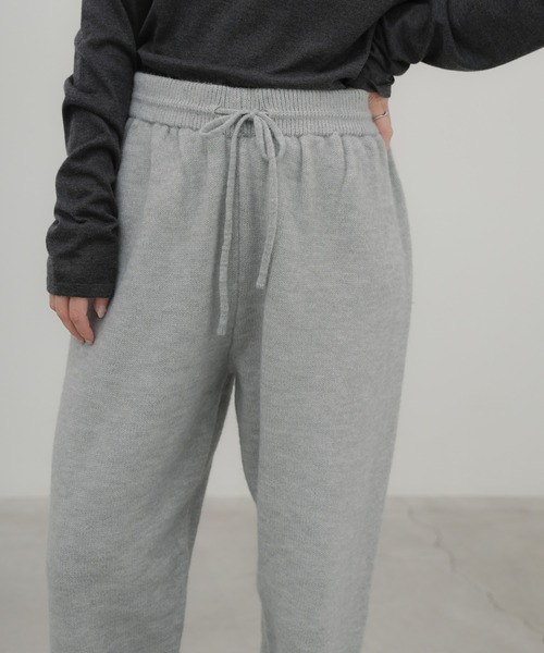select MOCA(セレクトモカ)の「【ZOZO限定先行販売】ニットパンツ(その他パンツ・レディース・ライトグレー/チャコールグレー/アイボリー/ブラック・LARGE/MEDIUM)」の19枚目の写真