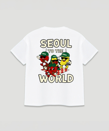 FRUAND（フルアンド）の「バックレタリンググラフィック半袖Tシャツ_ピクニック（Tシャツ/カットソー）」
