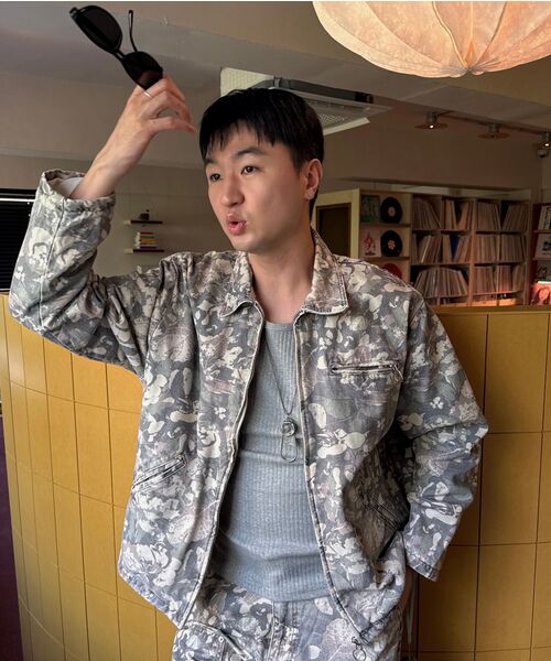 DECOROSO（デコローゾ）の「テクスチャーリブスリーブレス[グレー]（Tシャツ/カットソー・メンズ・その他・MEDIUM/LARGE/X-LARGE）」の10枚目の写真