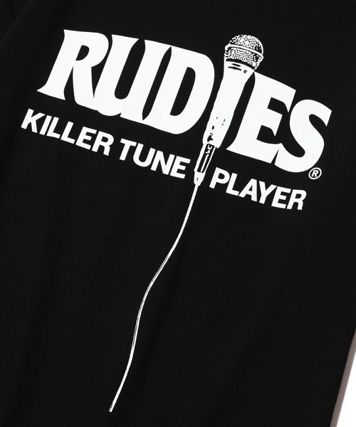 RUDIE'S（ルーディーズ）の「SLICK MIC TEE（Tシャツ/カットソー・メンズ・ブラック/ホワイト・M/XXL/XL/L）」の5枚目の写真