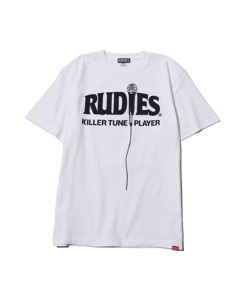 RUDIE'S（ルーディーズ）の「SLICK MIC TEE（Tシャツ/カットソー・メンズ・ブラック/ホワイト・M/XXL/XL/L）」の10枚目の写真