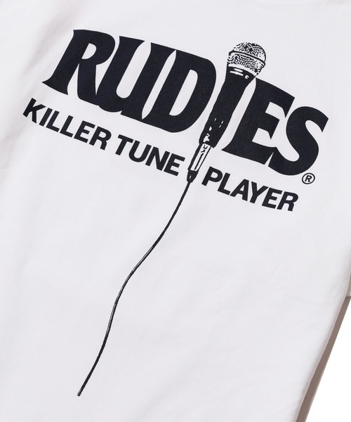 RUDIE'S（ルーディーズ）の「SLICK MIC TEE（Tシャツ/カットソー・メンズ・ブラック/ホワイト・M/XXL/XL/L）」の12枚目の写真