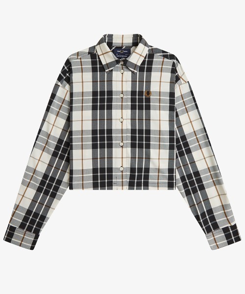 FRED PERRY(フレッドペリー)の「Tartan Shirt/タータンチェックシャツ(シャツ/ブラウス・レディース・ベージュ・10)」の14枚目の写真