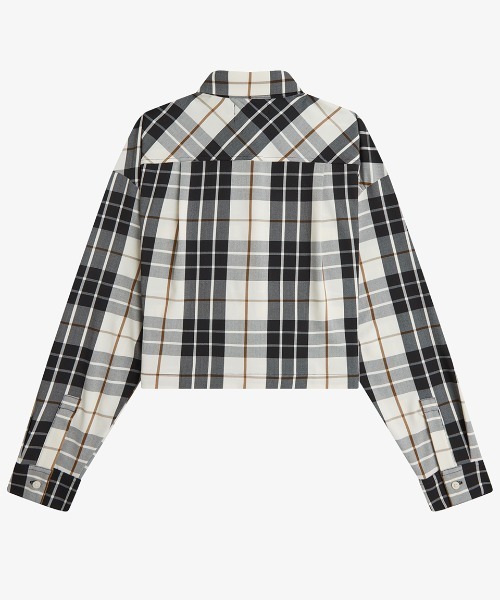 FRED PERRY(フレッドペリー)の「Tartan Shirt/タータンチェックシャツ(シャツ/ブラウス・レディース・ベージュ・10)」の15枚目の写真