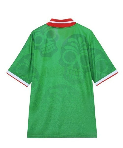 UMBRO(アンブロ)の「umbro/アンブロ 【トーナメントコレクション】MEXICO JERSEY UF6SHSW3M(Tシャツ/カットソー・メンズ・グリーン・L/M/O/XO)」の2枚目の写真
