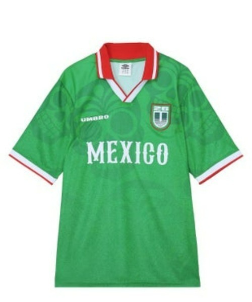UMBRO(アンブロ)の「umbro/アンブロ 【トーナメントコレクション】MEXICO JERSEY UF6SHSW3M(Tシャツ/カットソー・メンズ・グリーン・L/M/O/XO)」の5枚目の写真