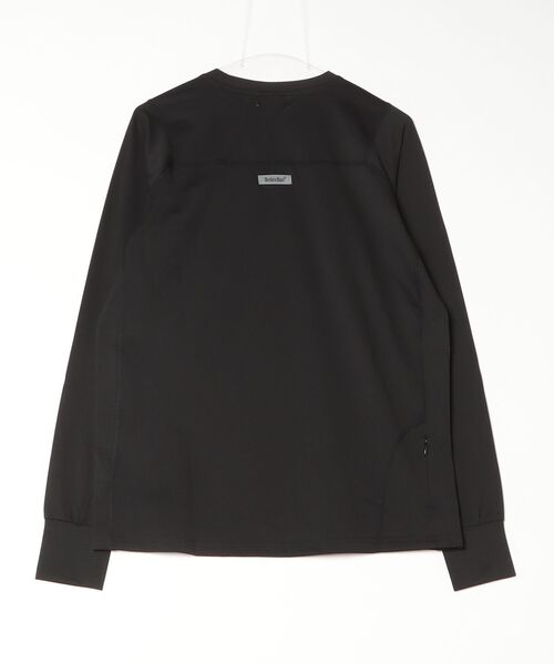 BROKEN BASE(ブロークンベース)の「BrokenBase running core / Active-Pique Long Sleeve T-shirt(Tシャツ/カットソー・メンズ・グレー/ブラック・LARGE/MEDIUM)」の12枚目の写真