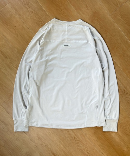 BROKEN BASE(ブロークンベース)の「BrokenBase running core / Active-Pique Long Sleeve T-shirt(Tシャツ/カットソー・メンズ・グレー/ブラック・LARGE/MEDIUM)」の9枚目の写真