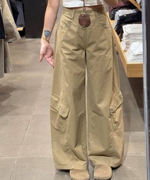 【 MEMECLE / メメクル 】ワイドレッグカーゴパンツ