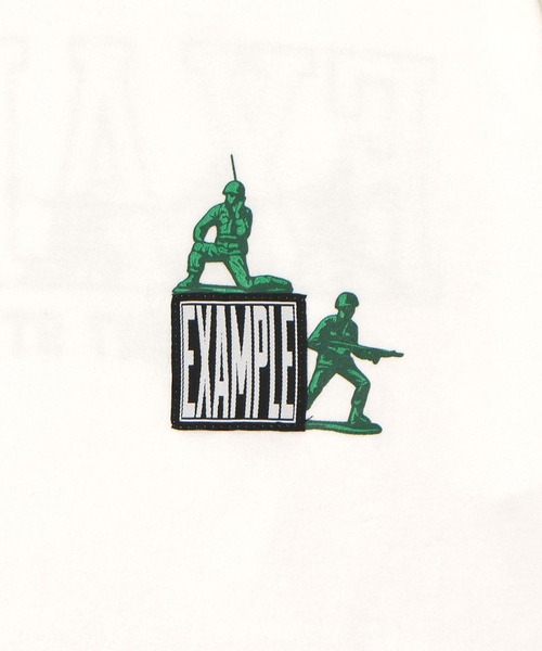 EXAMPLE(エグザンプル)の「EXAMPLE STILL STANDING S/S TEE(Tシャツ/カットソー・メンズ・ホワイト/アッシュ/ブラック・XXL/XL/L/M)」の8枚目の写真