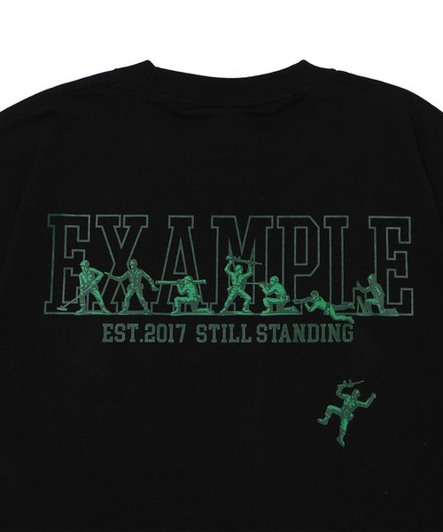 EXAMPLE(エグザンプル)の「EXAMPLE STILL STANDING S/S TEE(Tシャツ/カットソー・メンズ・ホワイト/アッシュ/ブラック・XXL/XL/L/M)」の14枚目の写真