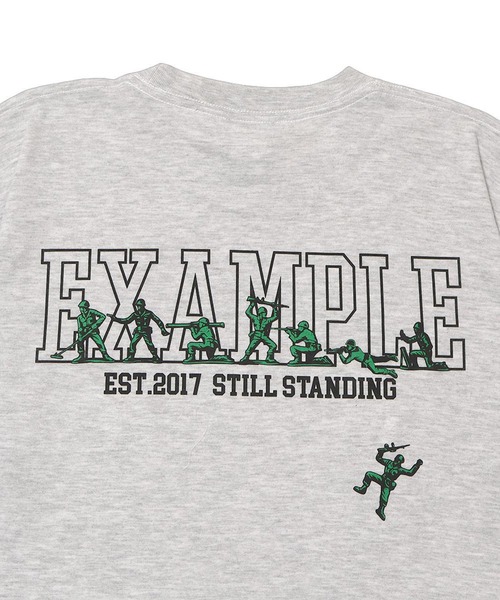 EXAMPLE(エグザンプル)の「EXAMPLE STILL STANDING S/S TEE(Tシャツ/カットソー・メンズ・ホワイト/アッシュ/ブラック・XXL/XL/L/M)」の19枚目の写真